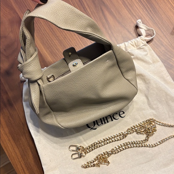 Quince Italian Leather Mini Bow Bag - Picture 4 of 5